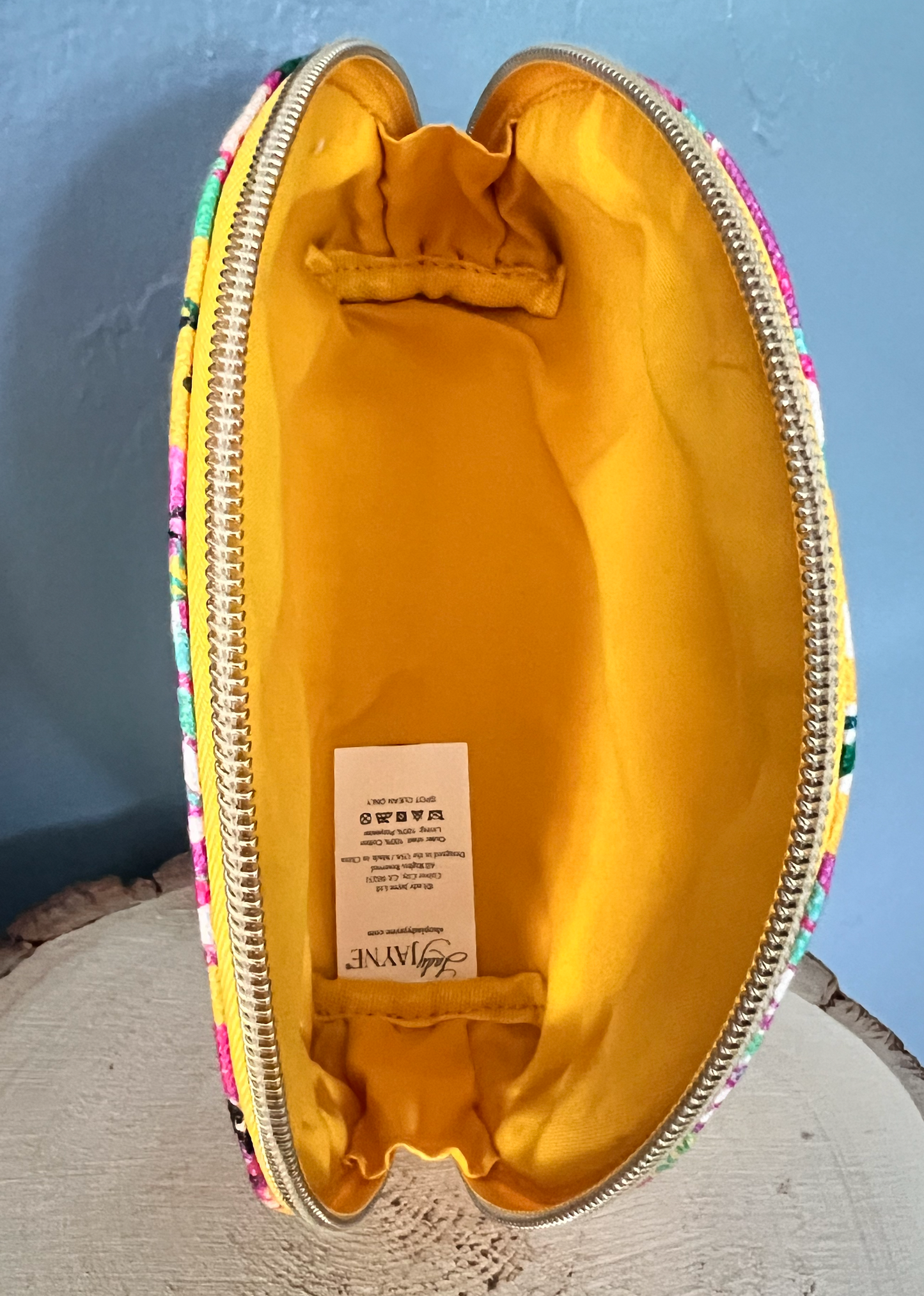 Full Zip Cosmetic Bag