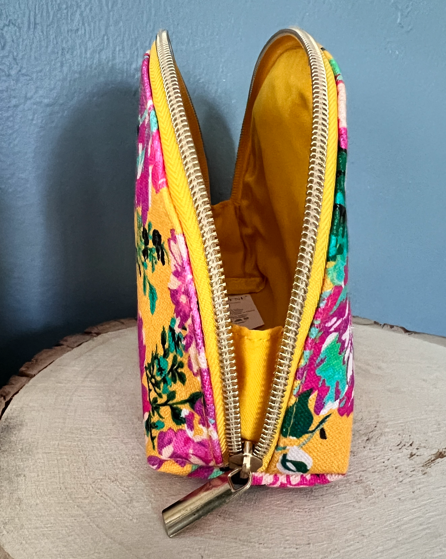 Full Zip Cosmetic Bag
