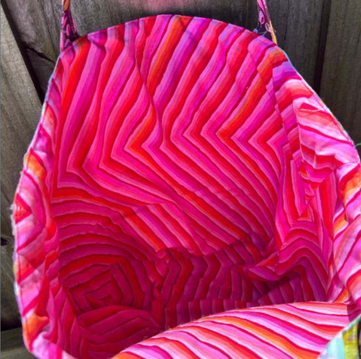Tula Pink Quilted Tote
