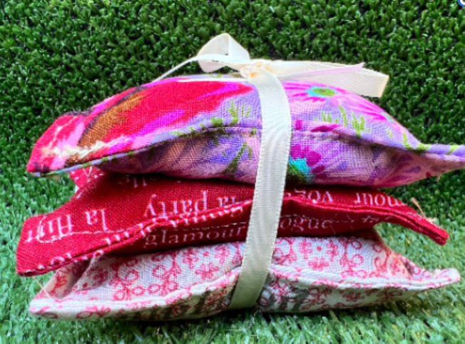 3-Pack Lavender Scented Sachet Set