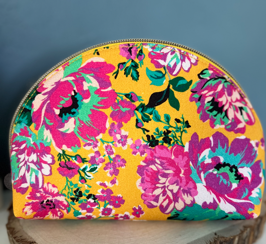 Full Zip Cosmetic Bag